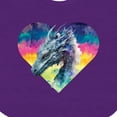 thumbnail image 4 of Inktastic Dragon Lover Mythical Fantasy Girls Baby Bib, 4 of 4