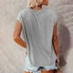 thumbnail image 4 of Blusa de manga corta con estampado floral,Blusa de manga corta Top Blusa de manga corta estampada Blusa informal de manga corta Rendimiento lleno de energía, 4 of 6
