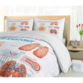 thumbnail image 5 of Ambesonne Anatomy Duvet Cover Sets, Lungs Structure Biology, 2-Queen, Pale Peach Pale Blue, 5 of 7