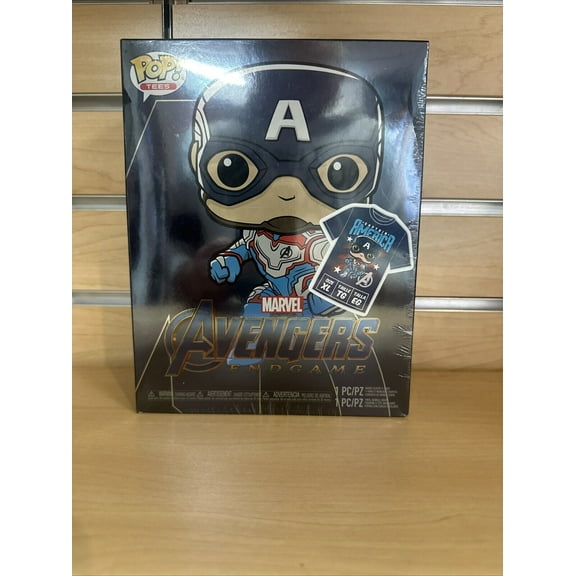 Captain America Endgame Funko And T-shirt Size XL