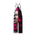 thumbnail image 4 of VISgogo Pantalones con tirantes estampados de Halloween para mujer, overoles holgados con cuello en U, S/M/L/XL/XXL VISgogo  moda, 4 of 9