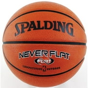 Spalding NBA NeverFlat Rubber Outdoor Basketball - Size 6 (28.5")