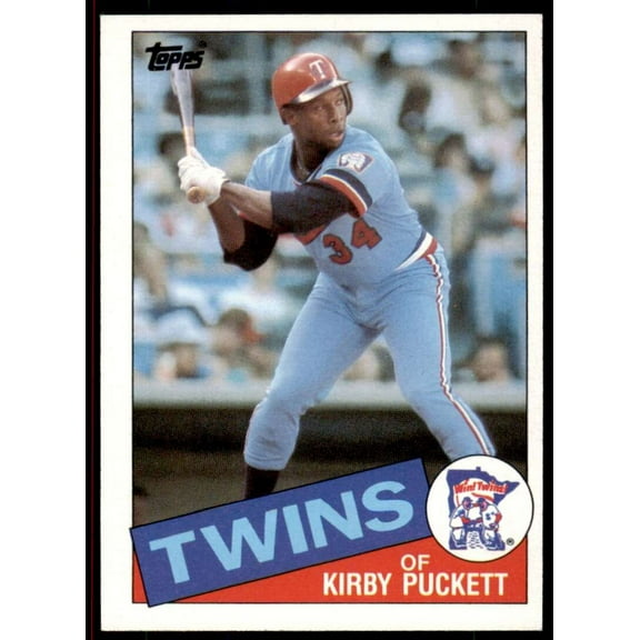 Kirby Puckett Rookie Card 1985 Topps #536