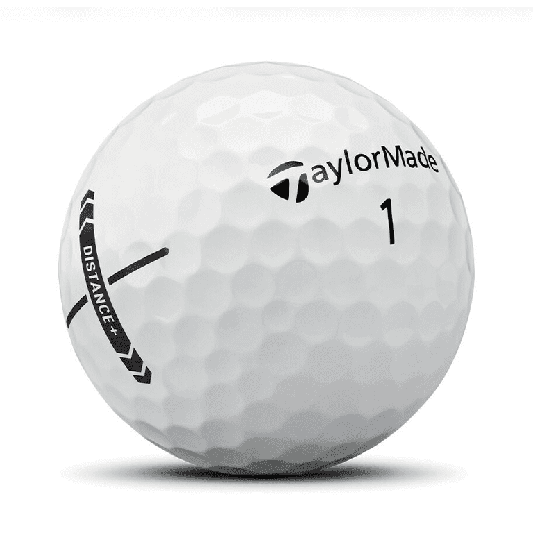 TaylorMade 2026 Distance Plus Double Dozen Golf Balls 24pk, White