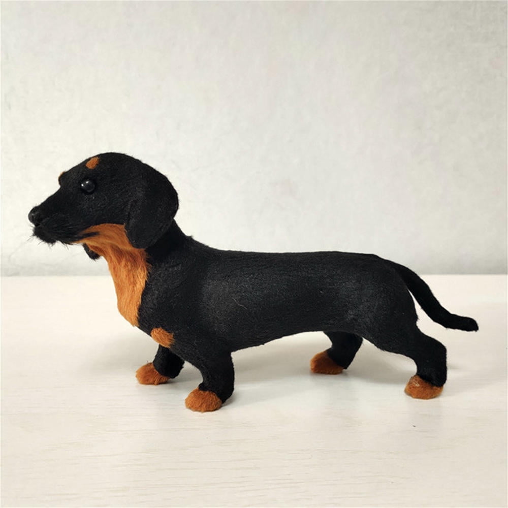 Puppy Lifelike Stuffed Toy Animals Dachshund Simulation Toy Dog Model  Realistic Stuffed Toy 
