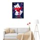 thumbnail image 4 of Cuadros Decorativos 5D bricolaje completo taladro diamante pintura gato blanco punto de cruz bordado Kit Ehuebsd embutido en tela, 4 of 7