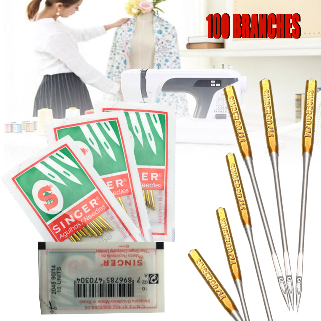 100pcs 9 11 14 16 18 Domestic Sewing Machine Needles 2020 HAX1 705H For