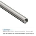 thumbnail image 3 of 8pcs Furnace Heating Element Coil 4.7x340mm FeCrAL Furnace Heating Resistance Wire, 3 of 5