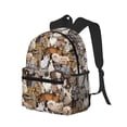 thumbnail image 2 of Picia Cut Cats Large Capacity Backpack Classic Style Backpack Casual Backpack Water-Resistant School Work Travel Outdoor Backpack, 2 of 8