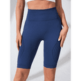 thumbnail image 5 of Women’s Seamless Biker Shorts, High Waisted Tummy Control Yoga Workout Shorts, 5 of 10