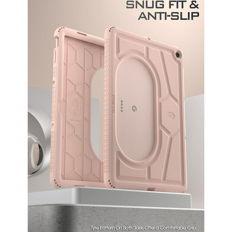 Poetic Heavy Duty Shockproof Kids Friendly Silicone Case Cover Turtleskin Series Samsung Galaxy Tab S6 10 5 Inch Tablet Sm T860 Sm T865 2019 Release