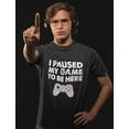 thumbnail image 2 of Tstars Men's Gamer T-Shirt - Gift for Dad, Husband, Son, Gamer - L, Black, 2 of 6