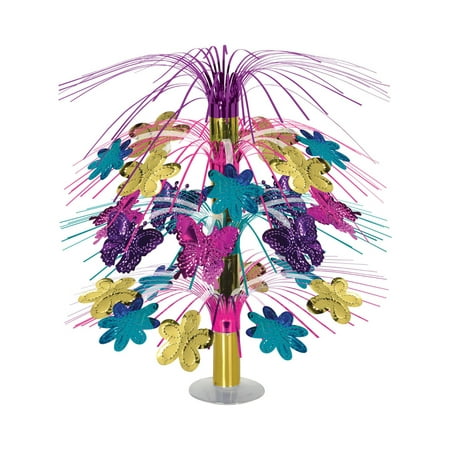 Butterfly And Flower Cascade Table Top Centerpiece Party Decoration