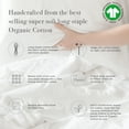 thumbnail image 7 of 100% Organic Cotton Solid Hemmed Wrinkle Resistant Sheet Set, 7 of 7