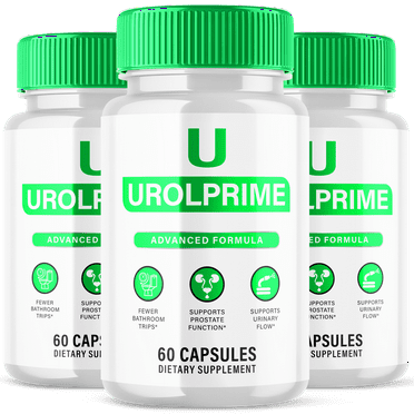 Urolprime Advanced Formula Bladder Support Capsules All Natural Vitamin Supplement 180 Capsules