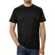 thumbnail image 3 of RAGMAN Camiseta para hombres, paquete de 2 - 1/2 manga, camiseta interior, cuello redondo Negro XL (X-Large), 3 of 3