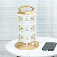 thumbnail image 1 of Ersazi Parasurtenseur à 12 Prises et 3 Ports USB, Blanc, 6,6 Pi, 1 of 8