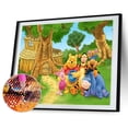 thumbnail image 2 of Cuadros Decorativos Pintura de diamante 5D DIY Pooh Taladro redondo completo Cuadro de diamantes de imitación Sywqhk Nuevos Originales, 2 of 9