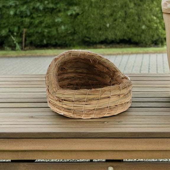 Niceauty Chicken Laying Nest Straw Woven Coop For Poultry Owners Home Use 1Pack