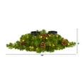 thumbnail image 5 of Nearly Natural Artificial Christmas Double Candelabrum with 35 Warm White Lights and Pine Cones, 5 of 5