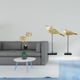 thumbnail image 2 of Figura de pájaro, escultura, obra de arte, estatua coleccionable, adorno de mesa para escritorio, armario, dormitorio, entrada, interior, chimenea., 2 of 8