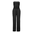 thumbnail image 5 of LASCANA Women's Strapless Jumpsuit Ruching, 5 of 6