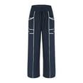 thumbnail image 4 of BILIKEYU Women's Baggy Wide Leg Pants, Women's Pants, Travel Pants, Wide Leg Jeans Woman, 4 of 5