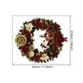 thumbnail image 3 of BotaniNest Santa Themed Wall Sticker For Festive – Unique Peel And Stick Character Wall Art For Home And Holiday Prep, 3 of 6