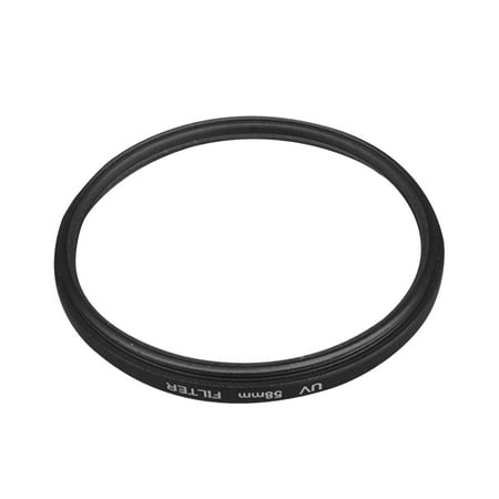 WHAMVOX UV Mirror Camera Lens UV Protection Camera Lens Accessory 5.80X5.80X0.10CM Black