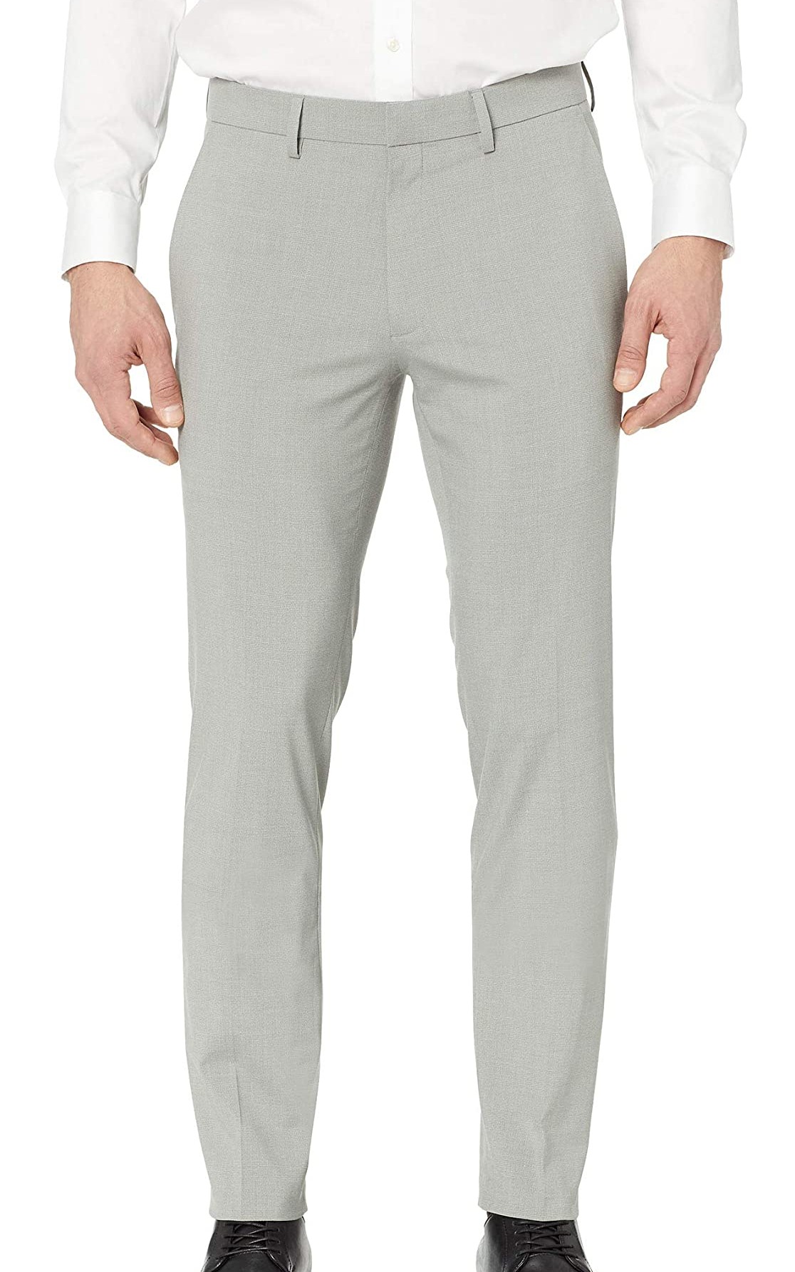 plaid slim fit dress pants