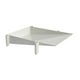 thumbnail image 4 of Organizador de archivos perfecl caja de almacenamiento plegable gris Estante de almacenamiento de escritorio, 4 of 8