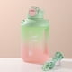 thumbnail image 3 of Botella De Agua Botella deportiva de 1500 ml Botella de agua fría con degradado esmerilado para exteriores (verde) Ndcxsfigh Para Estrenar, 3 of 6