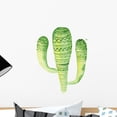 thumbnail image 1 of Mexican Watercolor Tropical Cactus Wall Decal Wallmonkeys Peel and Stick Graphic (18 in H x 14 in W) WM502833, 1 of 4