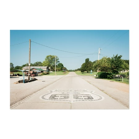 Route 66, Spencer - Spencer Missouri Photography Unframed Wall Art Print 5 x 7 inches