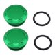 thumbnail image 4 of Tapones de tapa de orificio de marco para Z400 Z250 2019-2021 250 2018-2021 400 2017-2021 (Verde), 4 of 5