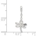 thumbnail image 3 of 925 Sterling Silver Dragonfly 1/2 Inch Dangle Pendant Charm Insect Arachnid, 3 of 8