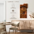 thumbnail image 5 of Elephant Stock Fresh Grapes Wall Sign Wall Art - Vertical Multi Panel Canvas - Dining Room Wall Decor - Wall Signs Multi Panel - Green And Gray Decor - 30" x 62", 5 of 8