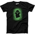 thumbnail image 2 of Glowing Ghost Glow In The Dark Shirt Scary Halloween T Shirt Cool Costume Tee Graphic Tees, 2 of 9
