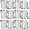 thumbnail image 3 of 18 Pcs Gobelets en Acier Inoxydable Verres à Boire en Métal Incassables (30ml), 3 of 4