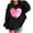 A03-Black, variant on yoeyez Boys Girls Heart Print Hoodies Toddle Kids Valentine's Day Sweatshirts Hooded Long Sleeve Pullover Tops Casual Holiday Outfit Black,3 Years