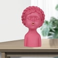 thumbnail image 4 of Estatua de resina Ángel adornos en apariencia decoración para hogar arte moderno Oficina adornos para el salón de fiest rojo Macarena Estatua decorativa, 4 of 8