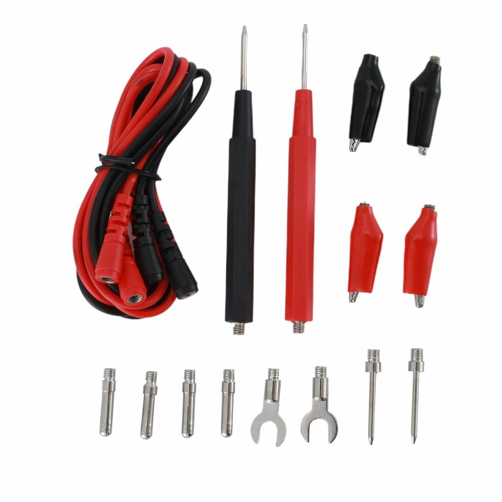 6 in 1 Multifunction Digital Multimeter Test Lead Probe Cable Pen Wire Aligator Clip Set Kit 6 in 1 Multifunction Digital Multimeter Test Lead Probe Cable Pen Wire Aligator Clip Set Kit