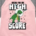 thumbnail image 3 of Toy Story - High Score - Toddler & Youth Girls Raglan Graphic T-Shirt, 3 of 5
