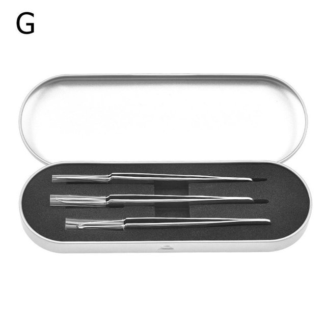 Dedicated Health Acne Clip Tweezers Blackhead Clip CellPimples Clips C3N9