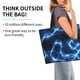 thumbnail image 2 of Balery Blue Lightning Bolsa Tote Estilo Estético con Cremalleras, Bolsa de Hombro, Bolsa de Compras Grande y Plegable, 2 of 8