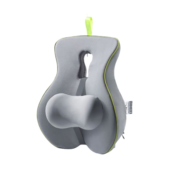 Ergonomic Adjustable Lumbar Support Pillow with Memory Foam for Chair Backrest Posture Correction and Long Sitting Comfort