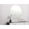 thumbnail image 3 of Gracin Round Mirror 42 inch Clear, 3 of 5