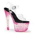 thumbnail image 2 of Women's Pleaser Crystalize 308PS Platform Ankle-Strap Sandal, 2 of 3