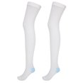 thumbnail image 2 of Varicose Veins Stockings, Practical Good Outlook Stable  For Home Blanc XL, 2 of 8