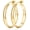 Gold-30MM, variant on 4mm Wide Large Silver Hoop Earrings Lightweight 925 Sterling Silver Hoop Earrings for Women Hypoallergenic Big Thin Hoops Earring for Women 30/40/50/60/70MM